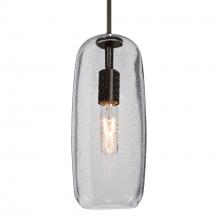 Besa Lighting 1JT-PINOT13CL-BR - Besa, Pinot 13 Cord Pendant, Clear Bubble, Bronze FInish 1x60W Incandescent