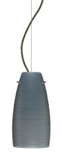 Besa Lighting 1KX-1512TN-LED-BR - Besa Tao 10 LED Cable Pendant Titan Bronze 1x9W LED