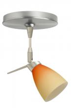 Besa Lighting 1SP-5044OP-SN - Besa Spotlight Andi Satin Nickel Bicolor Orange/Pina 1x35W Halogen Mr11