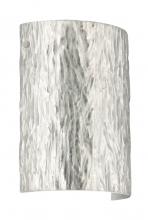 Besa Lighting 7090SF-SN - Besa Wall Tamburo Stone Satin Nickel Stone Silver Foil 1x75W Medium Base