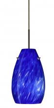 Besa Lighting J-412686-BR - Besa Pera 9 Pendant For Multiport Canopy Bronze Blue Cloud 1x100W Medium Base