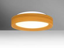 Besa Lighting PELLA13OKC-LED - Besa Pella 13 Ceiling, Oak, 1x16W LED