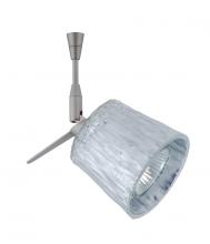 Besa Lighting SP-5145SF-12-SN - Besa Spotlight With 12" Stem Nico 3 Satin Nickel Stone Silver Foil 1x50W Halogen Mr16