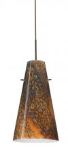 Besa Lighting 1JT-4124CE-LED-BR - Besa Cierro LED Pendant Ceylon Bronze 1x9W LED