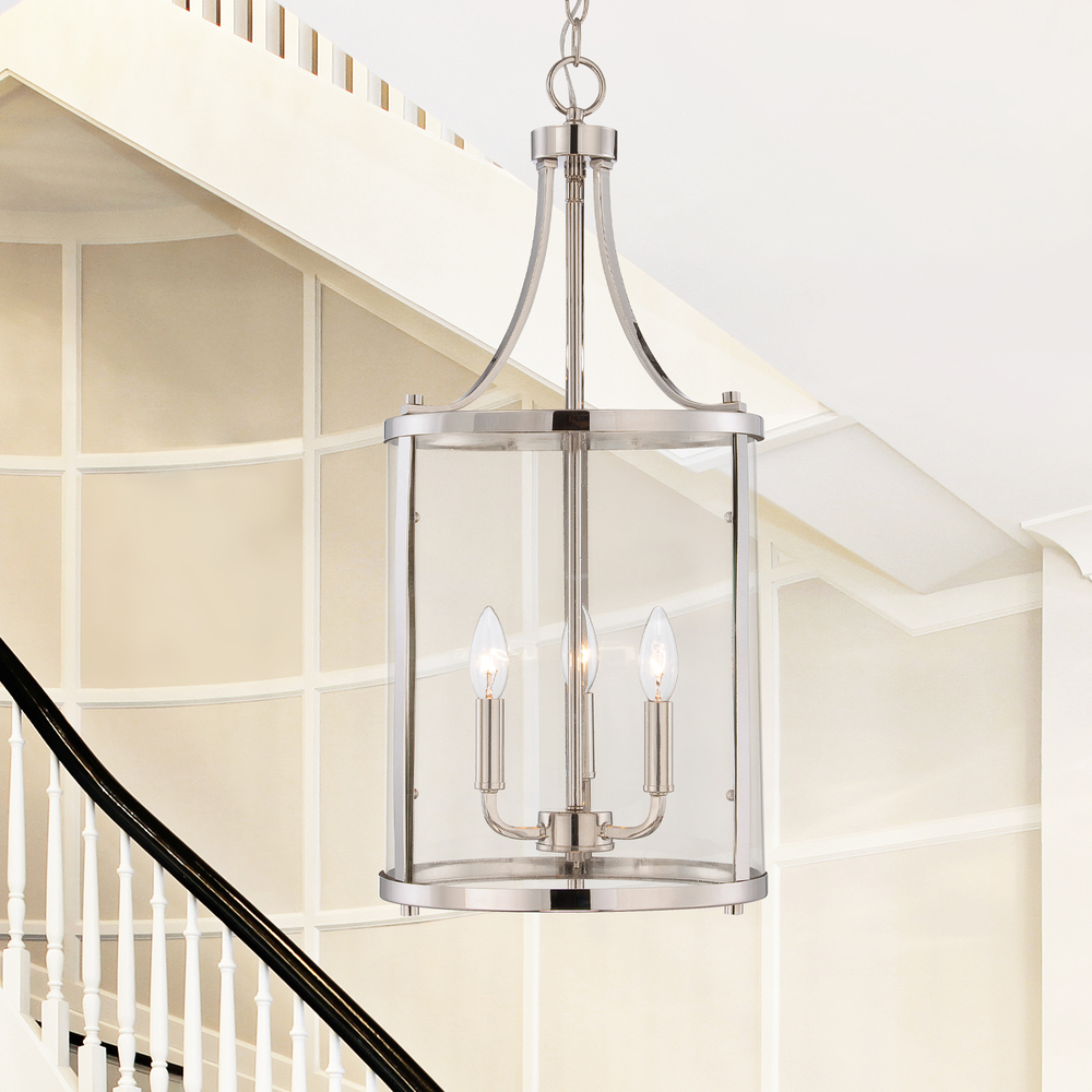 3 Light Small Foyer Lantern