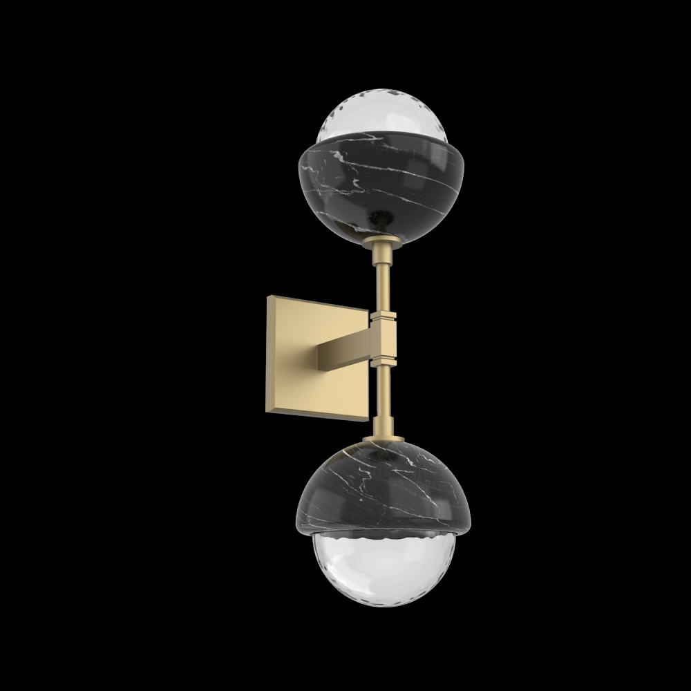 Cabochon Double Sconce