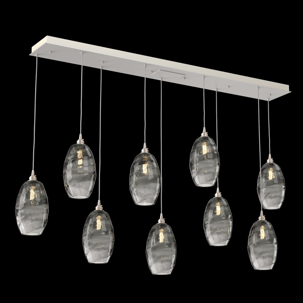 Ellisse Linear 9pc Multi-Pendant