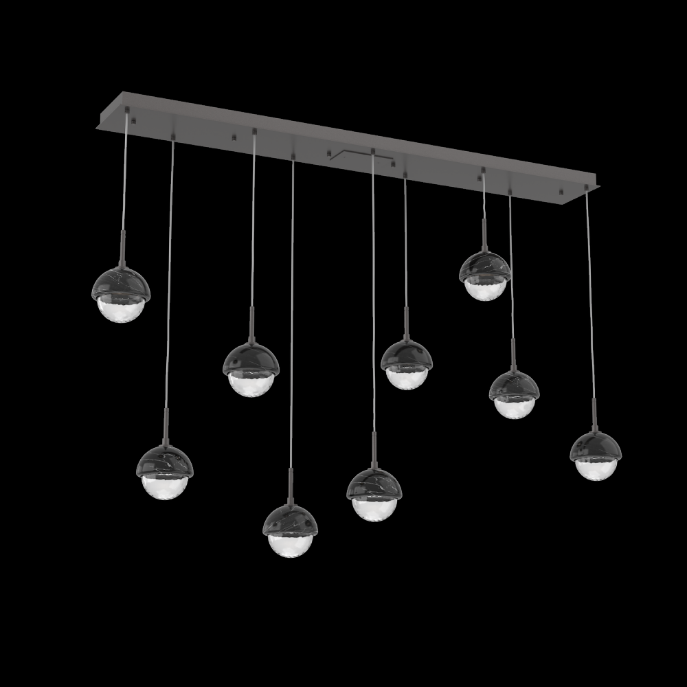 Cabochon Linear Pendant Chandelier