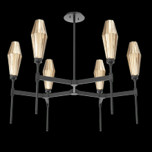 Hammerton CHB0049-37-MB-RB-001-L1 - Aalto Round Chandelier-37-Matte Black