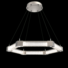 Hammerton CHB0060-35-BS-GC-CA1-L3 - Axis Hexagonal Ring Chandelier-35