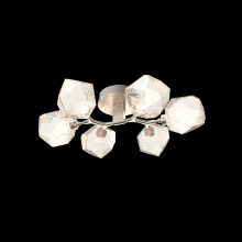 Hammerton CLB0039-01-BS-A-L3-RTS - Gem 6-Light Flush Mount-Metallic Beige Silver