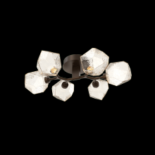 Hammerton CLB0039-01-FB-A-L3-RTS - Gem 6-Light Flush Mount - Ready to Ship