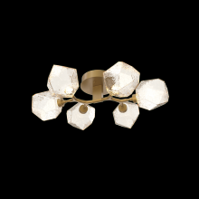 Hammerton CLB0039-01-GB-A-L1-RTS - Gem 6-Light Flush Mount-Gilded Brass