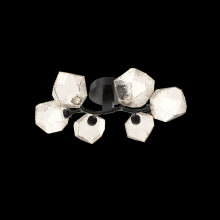 Hammerton CLB0039-01-MB-A-L3-RTS - Gem 6-Light Flush Mount-Matte Black