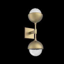 Hammerton IDB0093-02-GB-MC-L1 - Cabochon Double Sconce