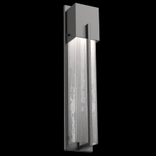Hammerton ODB0055-23-SB-FG-G1 - Outdoor Tall Square Cover Sconce with Metalwork