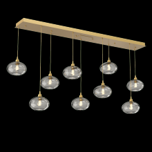 Hammerton PLB0036-09-GB-OS-C01-E2 - Coppa Linear 9pc Multi-Pendant