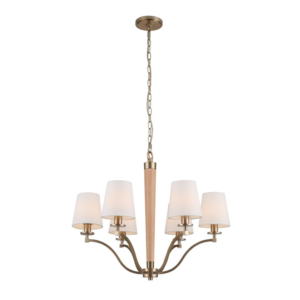 Curva 6 Lt Chandelier