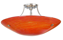 Stone Lighting CL502RDBZMB6 - Ceiling Neptune Grande Red Bronze E26 Incandescent 3x60W