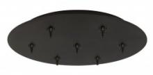 Stone Lighting CPLVRN7BZ - Canopy Line Voltage 7 Light Round 20" Bronze