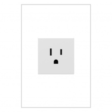 Legrand ARTR151W10 - Adorne® 15A Single Tamper-Resistant Outlet, White