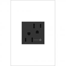 Legrand ARCH152G10 - Adorne® 15A Tamper-Resistant Half-Controlled Outlet, Graphite