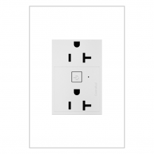 Legrand WNAR203W1 - Adorne® 20A Smart Outlet with Netatmo, Plus-Size, White