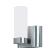 Norwell 8900-BN-SO - Wave 1 Lt Vanity Sconce - Brushed Nickel