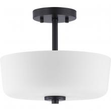 Progress P350137-031 - Tobin Collection Two-Light 12-1/4" Semi-Flush Convertible