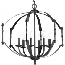 Progress P4711-31 - Greyson Six-Light Chandelier