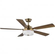 Progress P2578-16330K - Tempt Collection 52" Five Blade Ceiling Fan