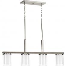 Progress P400190-009 - Mast Collection Four-Light Linear Chandelier