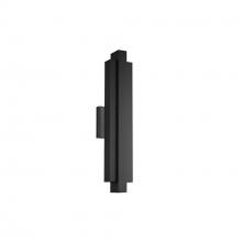 WAC US WS-W57422-27-BK - Arrow Outdoor Wall Sconce Light