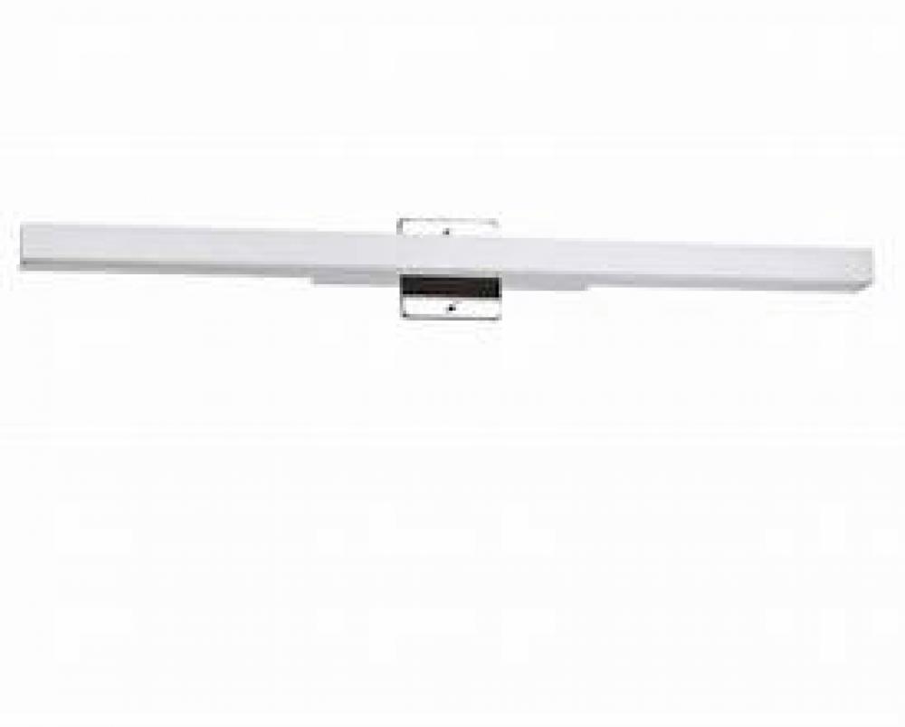 Torretta - Bath/Vanity Light Chrome Finish, White Acrylic Shade, 24W Integrated LED