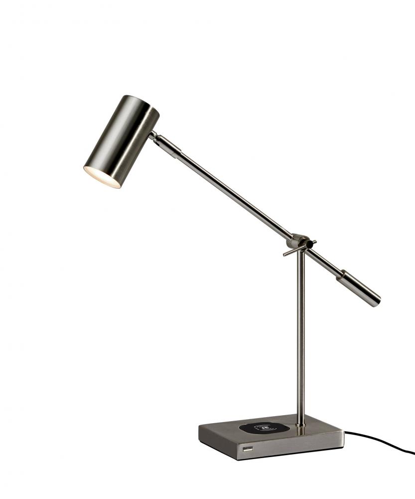 Collette Adesso Charge LED Desk Lamp