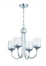 Craftmade 58124-CH - Wrenn 4 Light Chandelier in Chrome