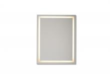 Craftmade MIR106-W - 30” x 24” x 1.4” Rectangular LED Mirror, defogger & dimmer, 3000K