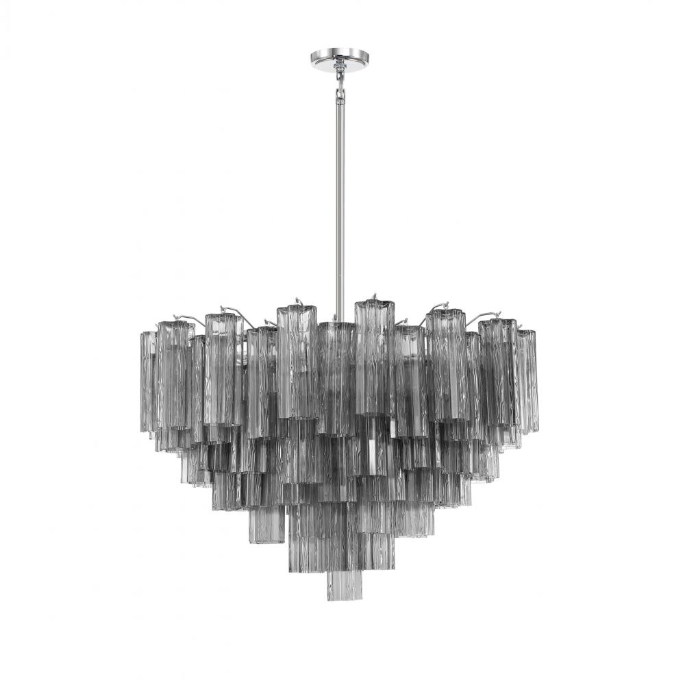 Addis 16 Light Polished Chrome Chandelier