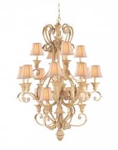 Crystorama 6810-CM - Crystorama 16 Light Champagne Chandelier