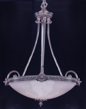 Crystorama 9105-PW - Crystorama 5 Light Pewter Large Pendant