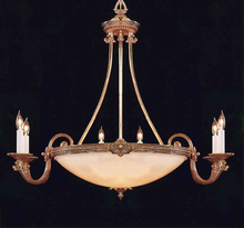 Crystorama 9106-OB - Crystorama 9 Light Olde Brass Chandelier