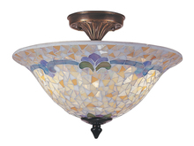 Dale Tiffany TM100553 - Johana Mosaic Flush Mount