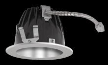 RAB Lighting NDLED6RD-80YHC-S-S - RECESSED DOWNLIGHTS 20 LUMENS NDLED6RD 6 INCH ROUND UNIVERSAL DIMMING 80 DEGREE BEAM SPREAD 3000K