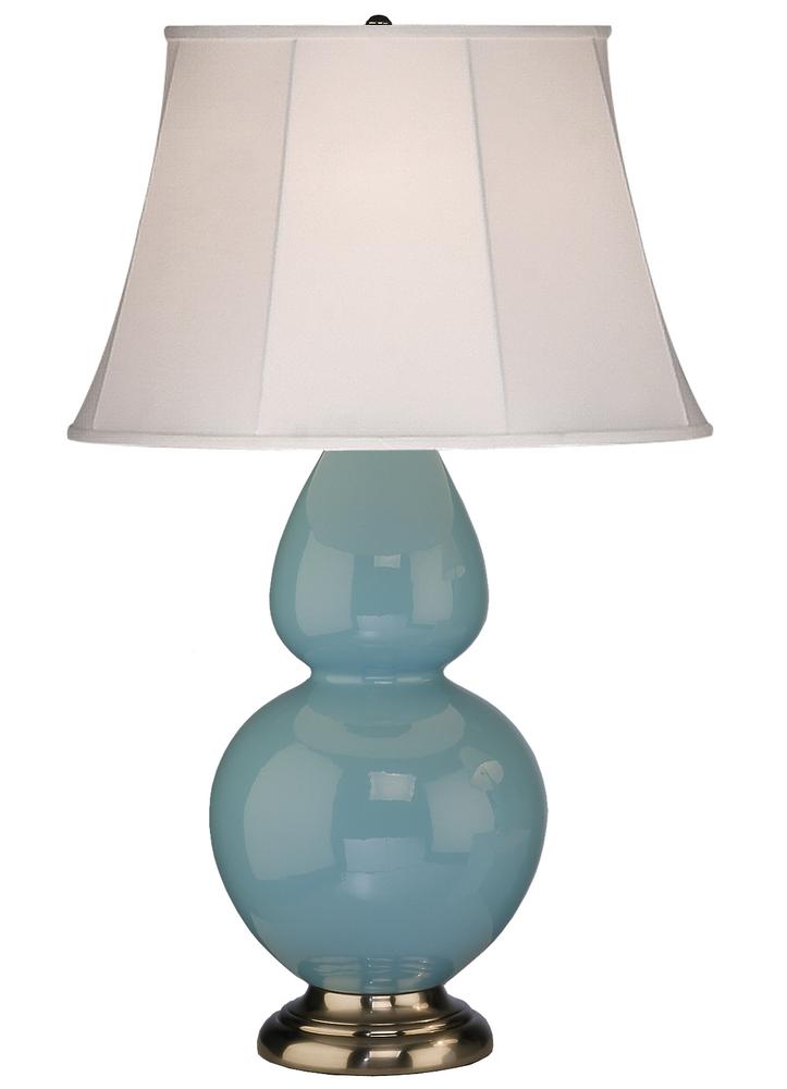 Egg Blue Double Gourd Table Lamp