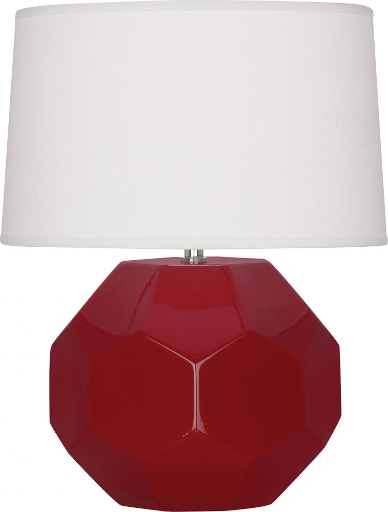 Oxblood Franklin Table Lamp