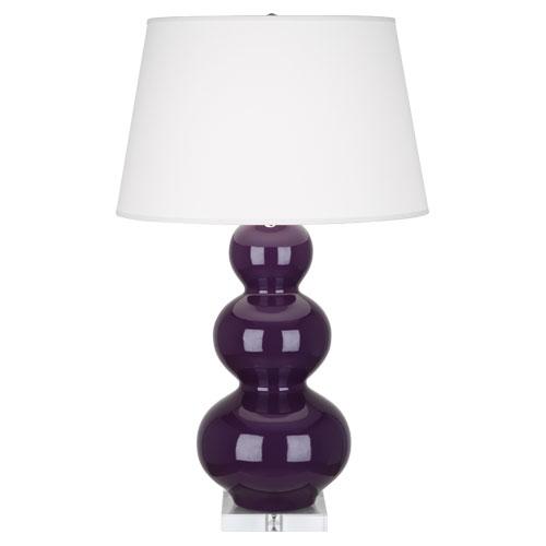 Amethyst Triple Gourd Table Lamp