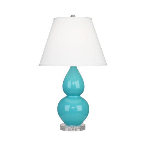 Egg Blue Small Double Gourd Accent Lamp