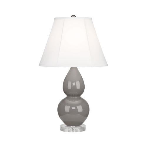 Smokey Taupe Small Double Gourd Accent Lamp