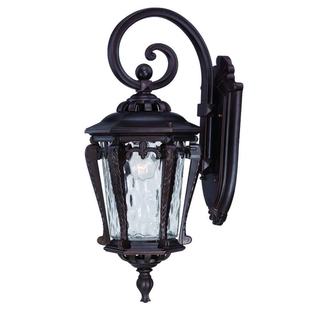 Wall-Mount Outdoor Architectural Bronze Light Fixture