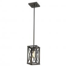 Acclaim Lighting IN21122ORB - Brooklyn 1-Light Oil-Rubbed Bronze Mini-Pendant